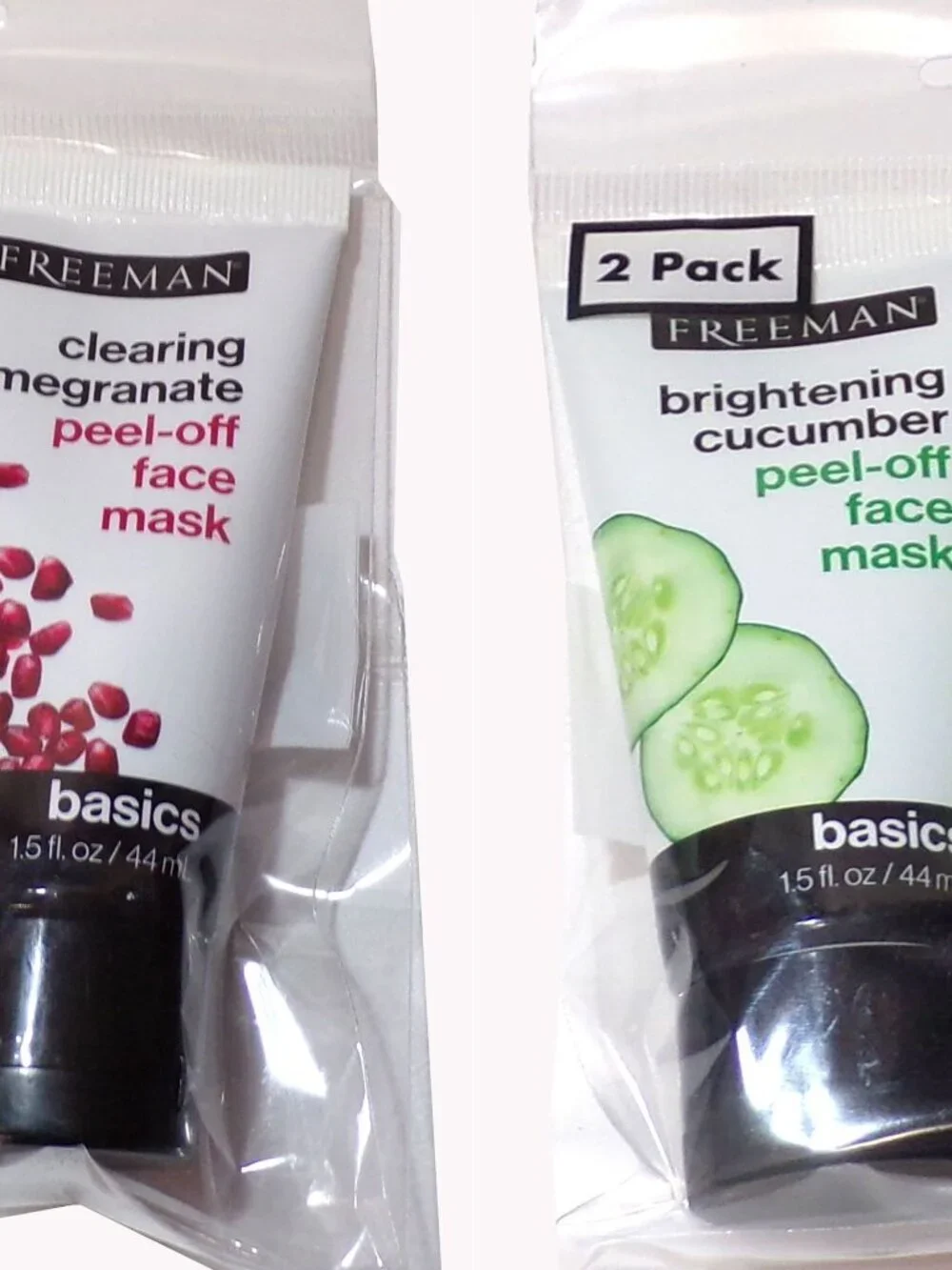 Freeman Basics Clearing Pomegranate & Brightening Cucumber peel-off Face Mask